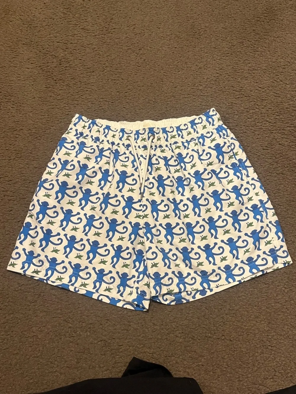 Roller Rabbit Monkey Swim Trunks - Picture 4 of 8